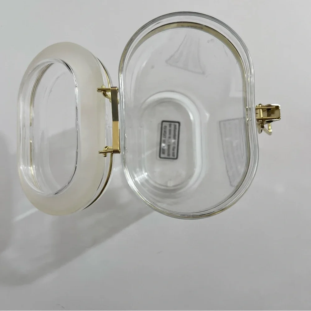 Acrylic Airtight Clear Food Grade Storage Canister with Clamp Lid